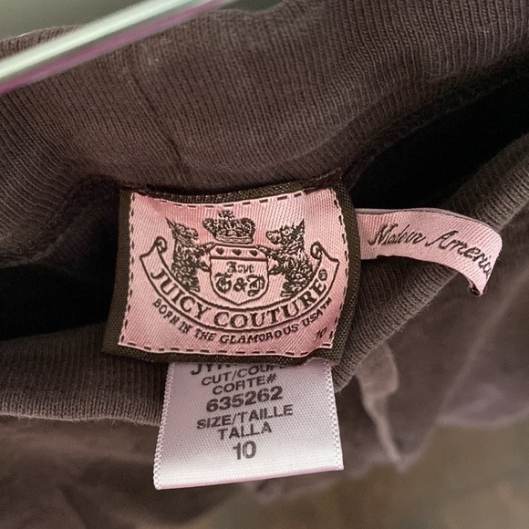 Juicy Couture Brown Terry Pants - Picture 7 of 10